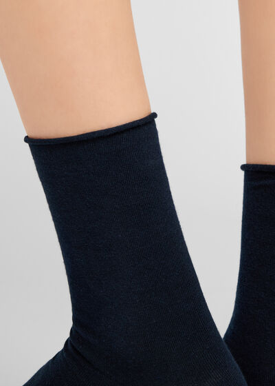 Non-Elastic Cotton Ankle Socks