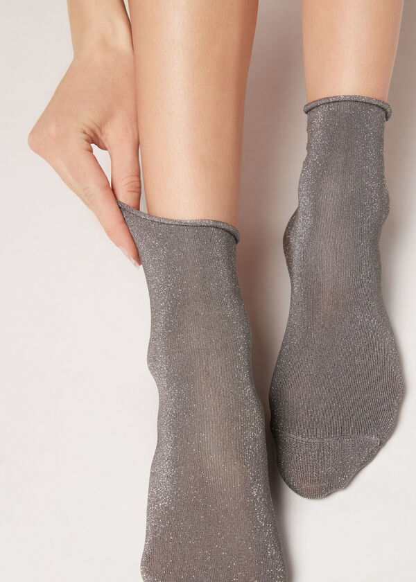 Glitter Short Socks