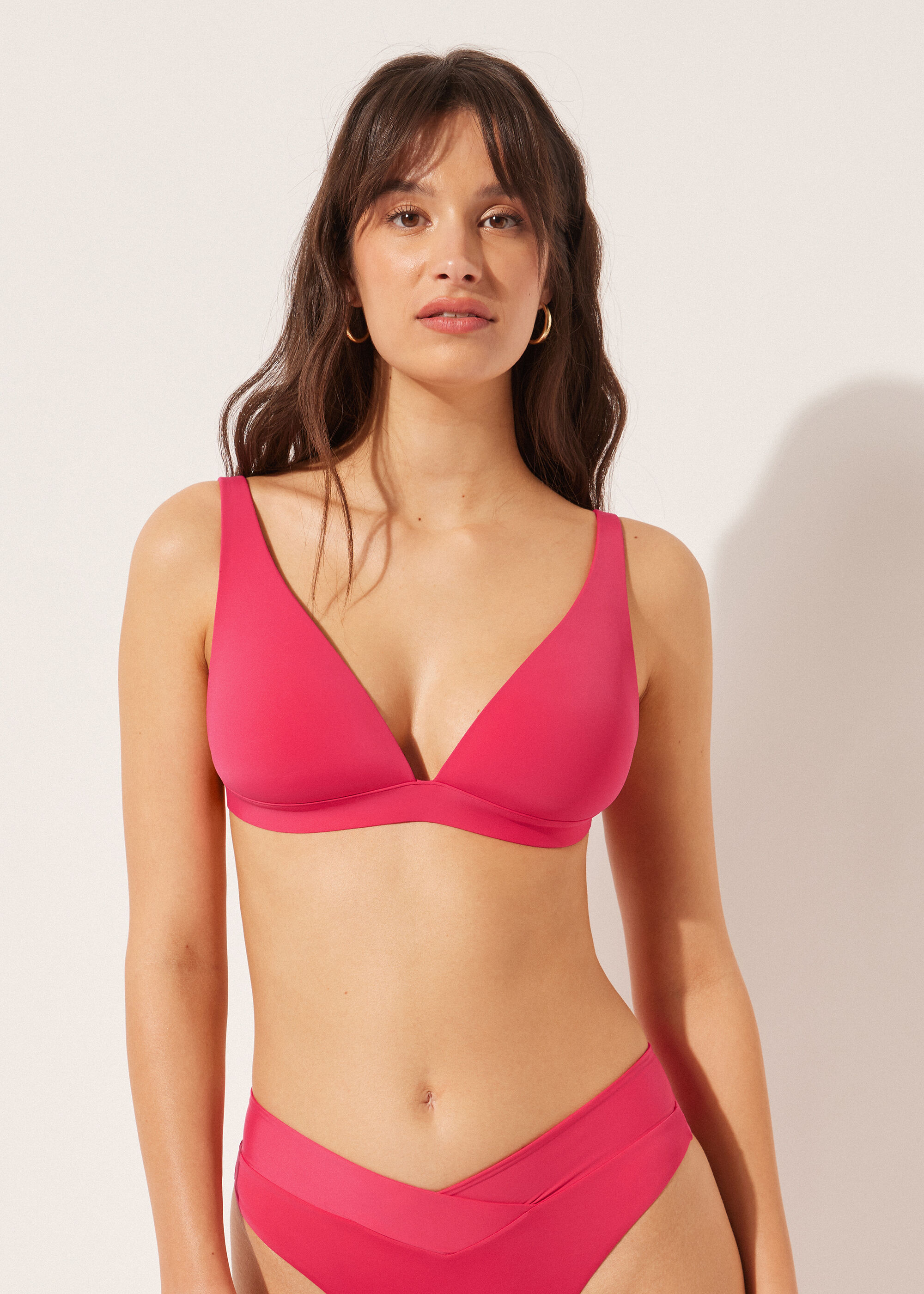 Lightly Padded Triangle Bikini Top Indonesia