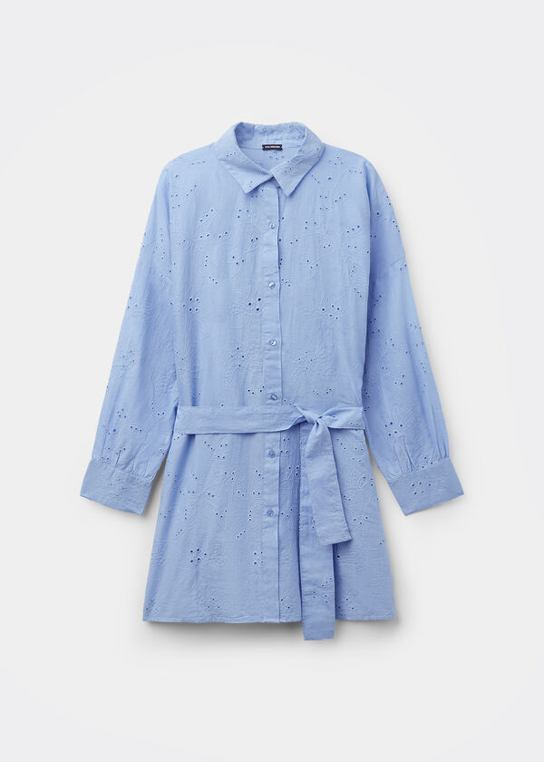 Long Broderie Anglaise Shirt