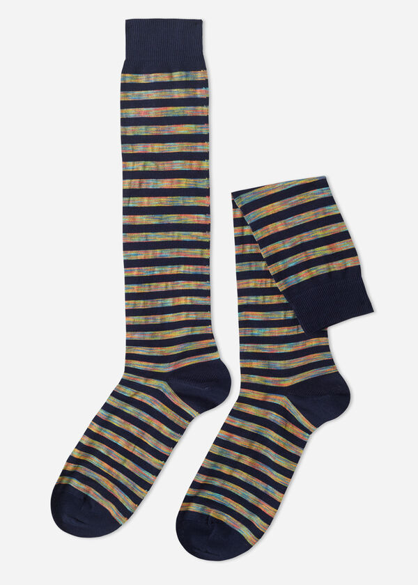 Men’s Classic Lisle Thread Long Socks