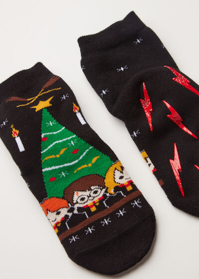 Calcetines Antideslizantes Harry Potter Navidad de Niño