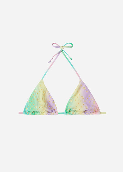 Triangle String Swimsuit Top Panama