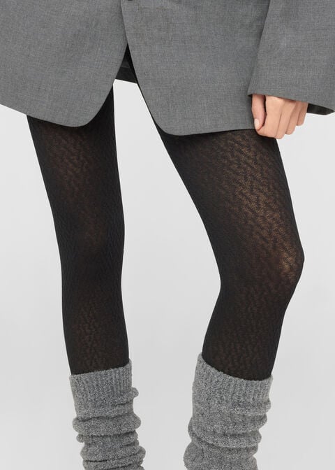 Collant en cachemire