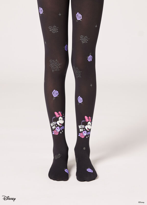 Čarape s gaćicama za djevojčice s uzorkom Minnie Disney