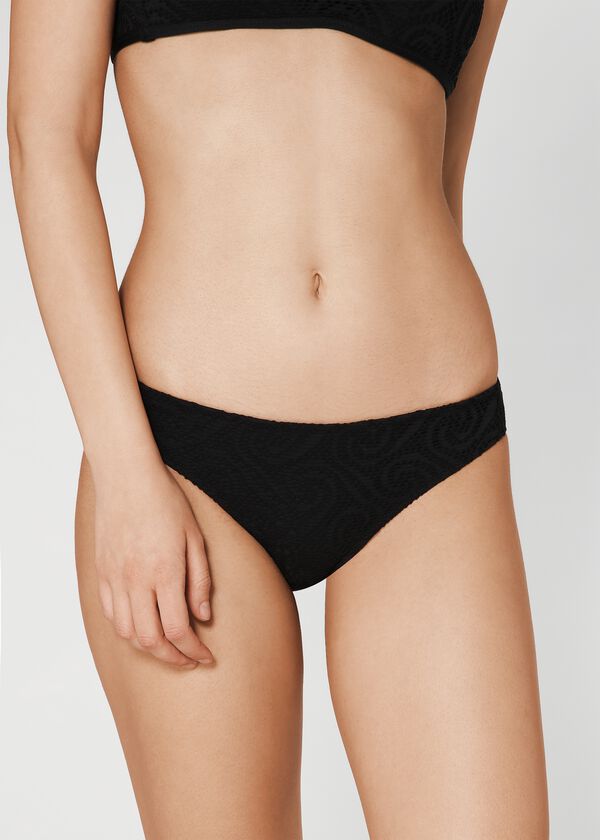 Raffy high-waisted bikini bottom