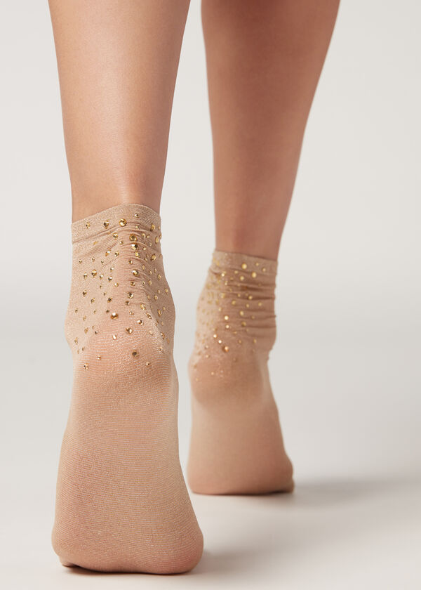 Calcetines Fashion aplicaciones de - Calcetines cortos Calzedonia