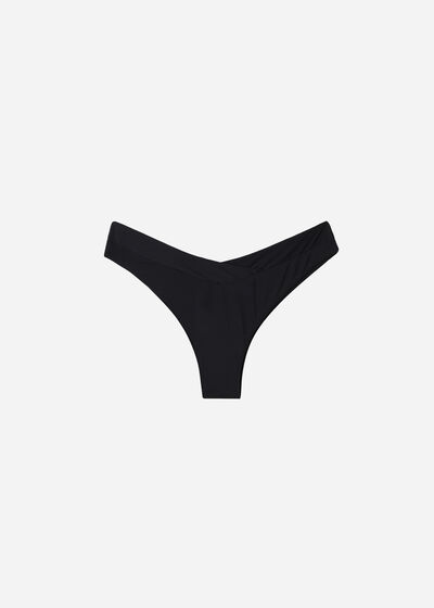 High-Waist V-Cut Brazilian Swimsuit Bottom Indonesia