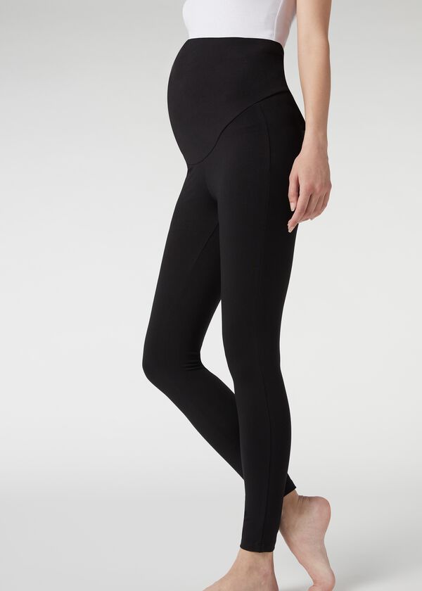 Mammaleggings i bomull