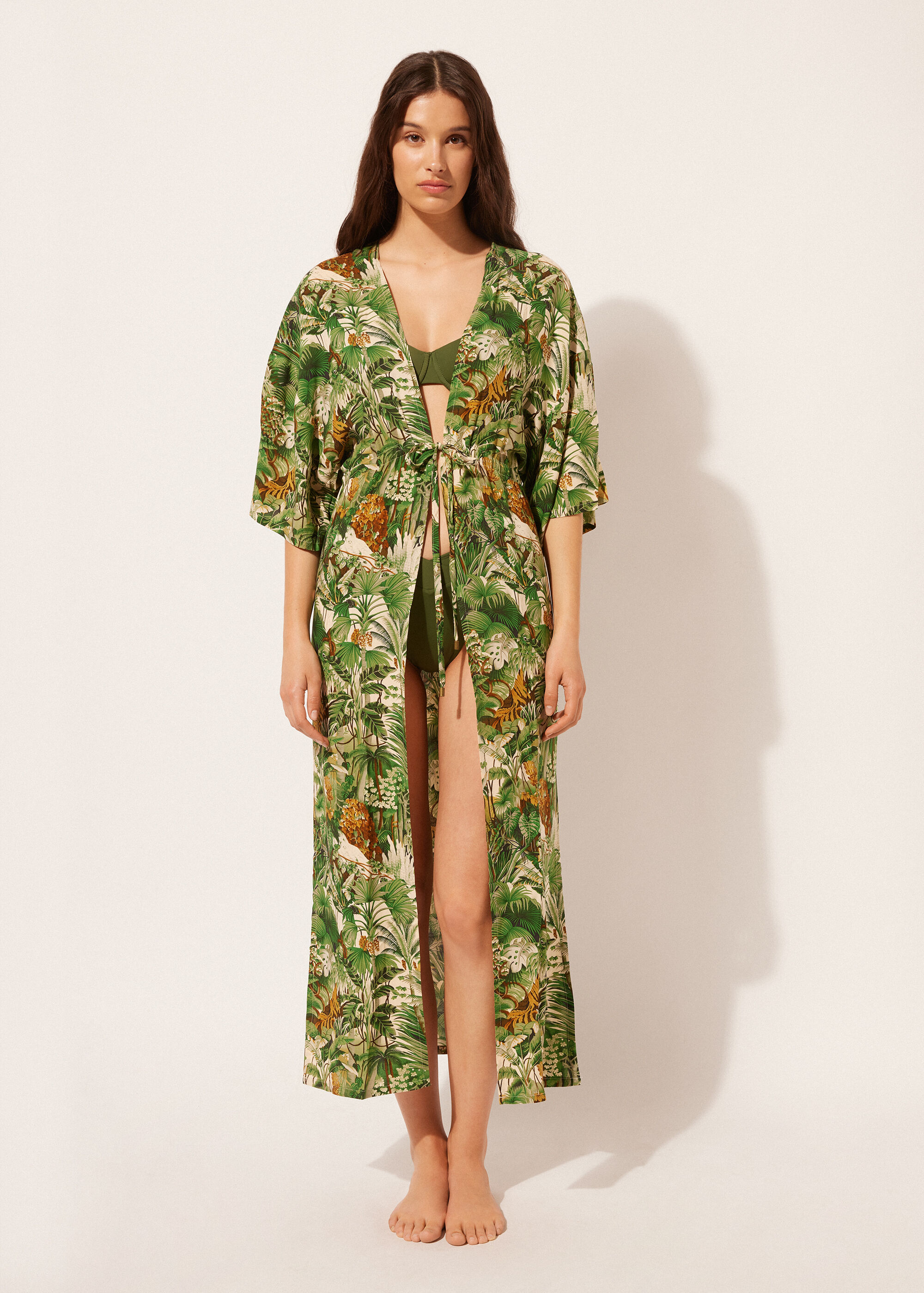 Kimono Lungo Savage Tropics