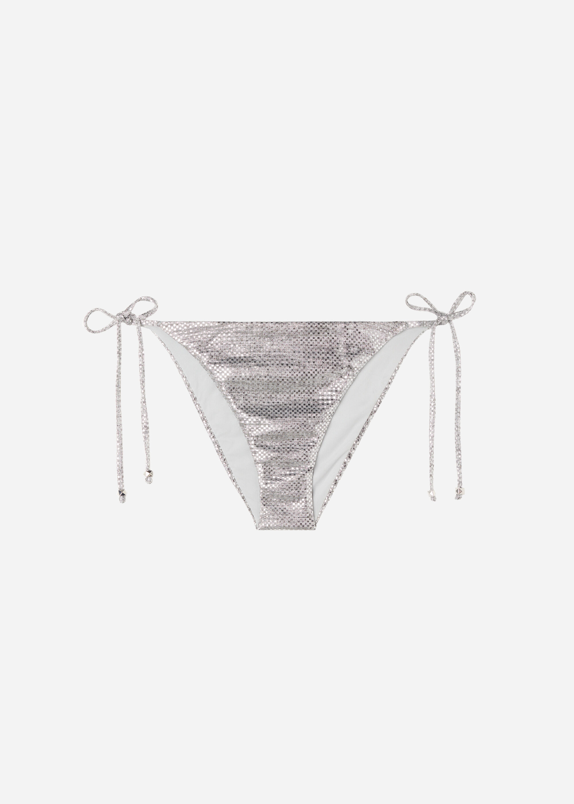 Tie Bikini Bottoms Light Reflections