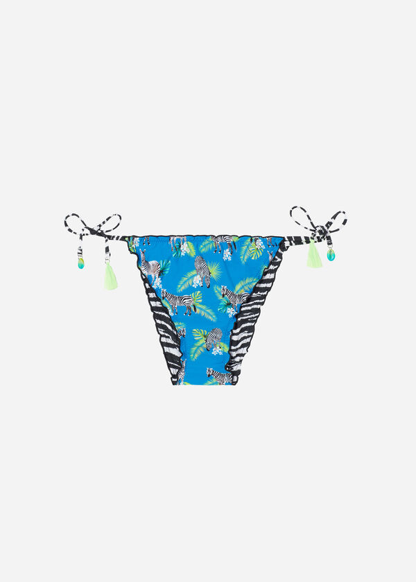 Double Face Tie Bikini Bottoms Cancun