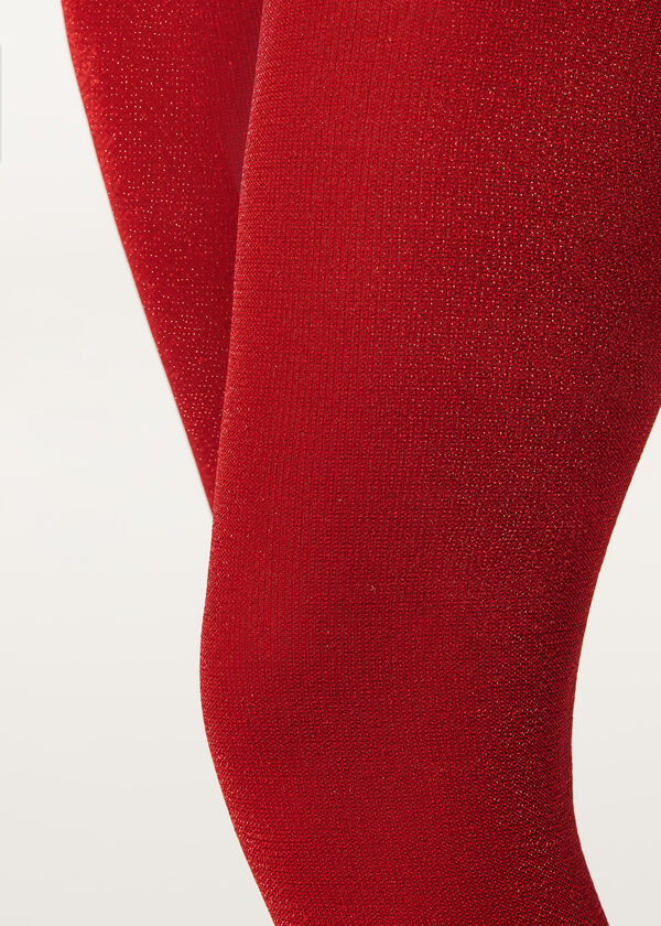 Girls’ Glitter 70 Denier Opaque Tights