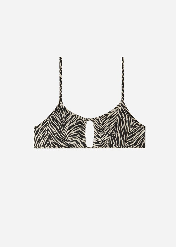 Zebra Print Brassiere Bikini Top Nairobi