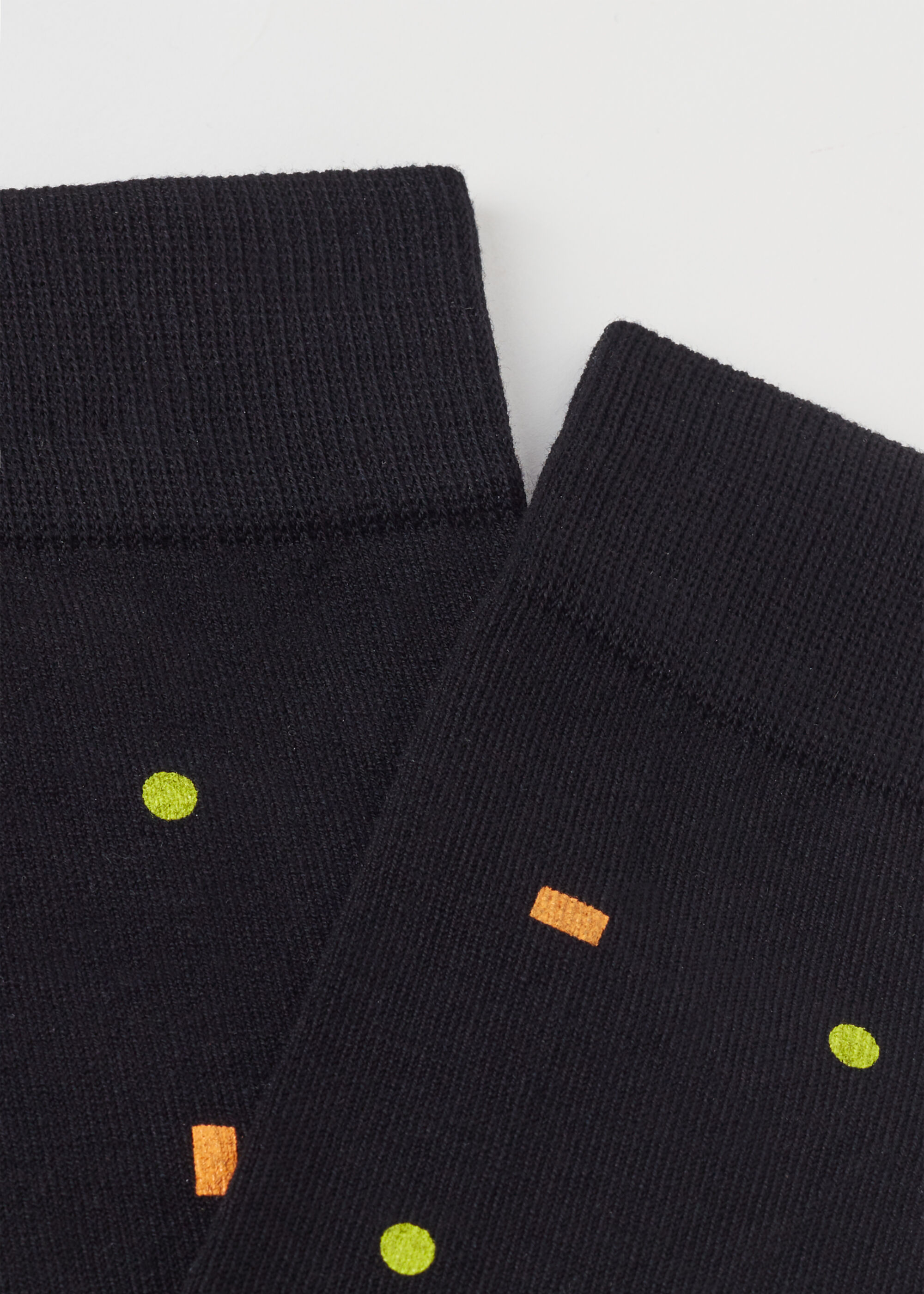 Chaussettes courtes à motifs géométriques pour homme