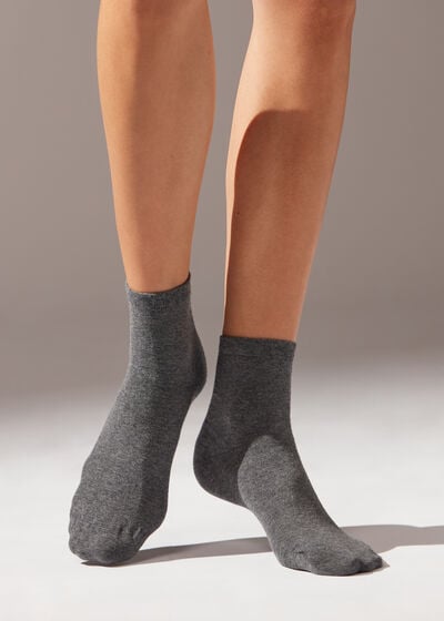 Trim Detail Short Socks