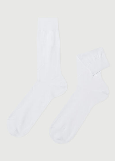 Pánske krátke ponožky z mercerovanej bavlny