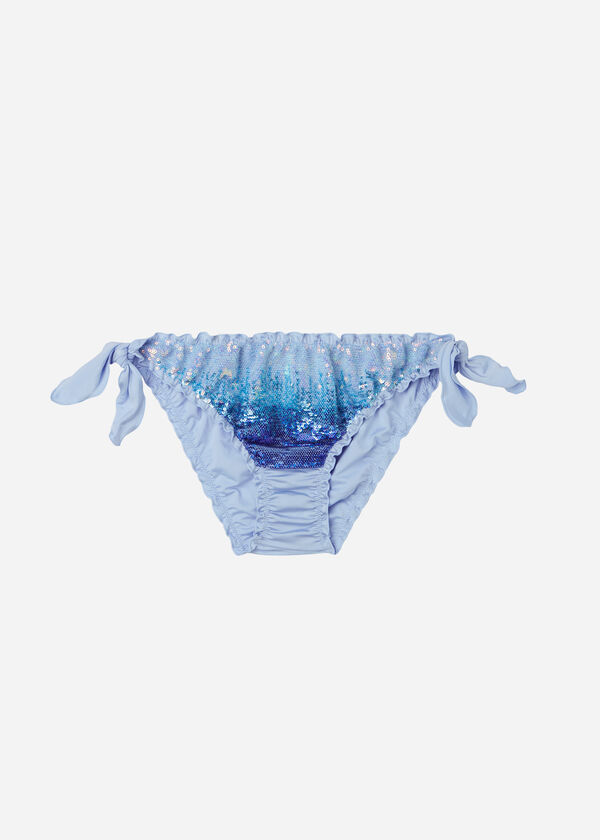 Seychelles Sequin Bow Bikini Bottoms