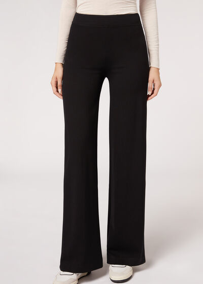 Milano Knit Palazzo Leggings