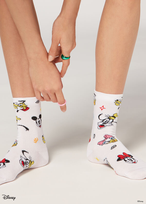 Disney Patterned Short Socks