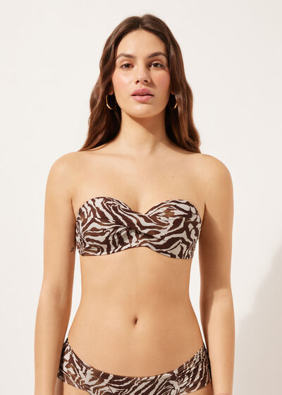 Fascia Costume Brown Zebra