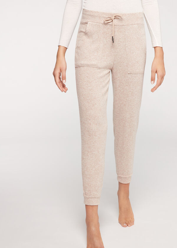 Jogger confort avec cachemire