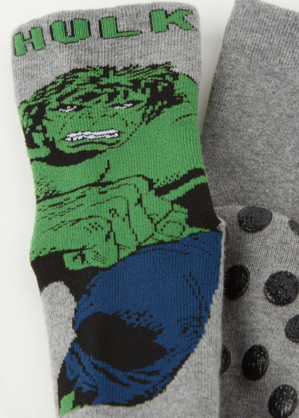 Kids’ Marvel Superhero Non-Slip Socks