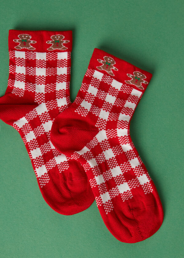 Noel Ailesi Soket Çocuk Çorabı