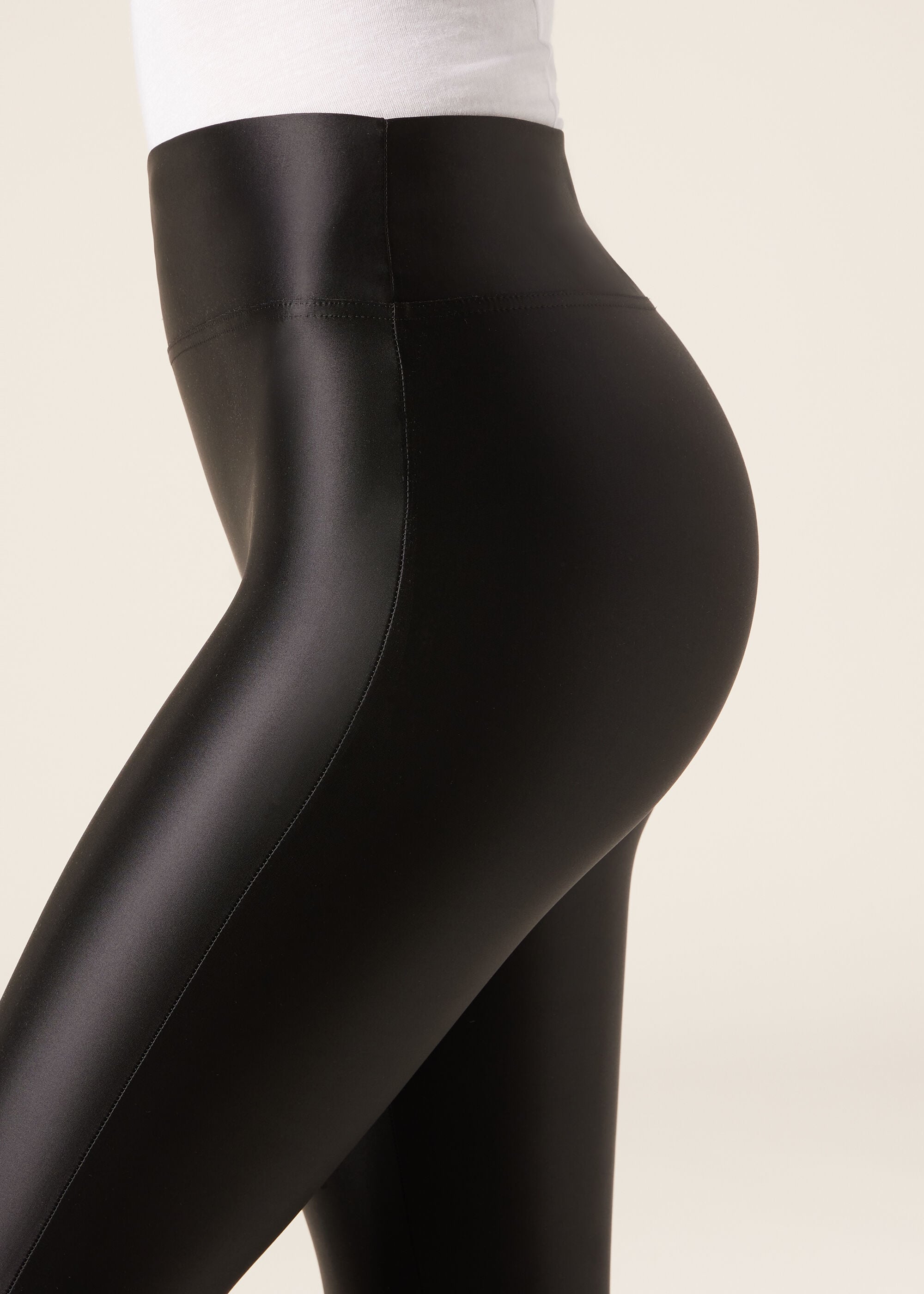 Legging Super Glanzend van Satijn