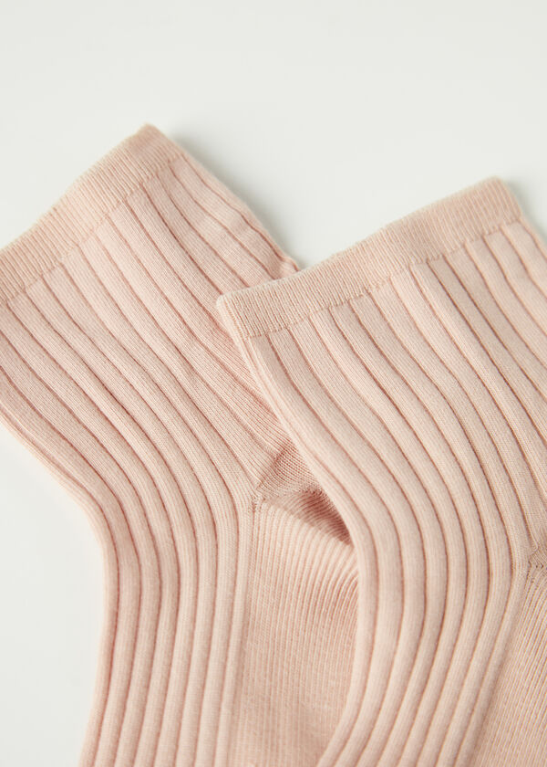 Ribbed Short Socks