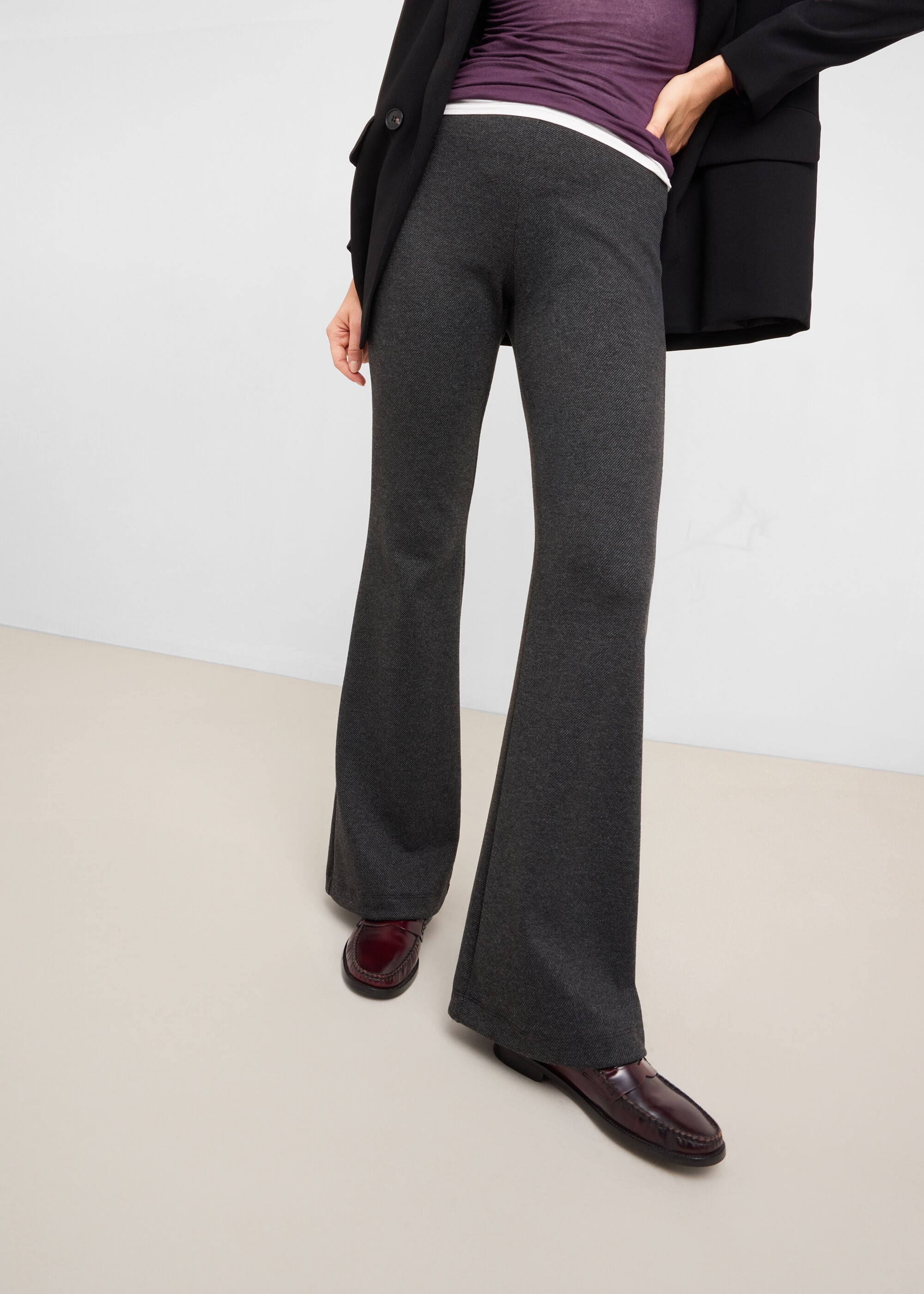 Flare Broek Soft Touch
