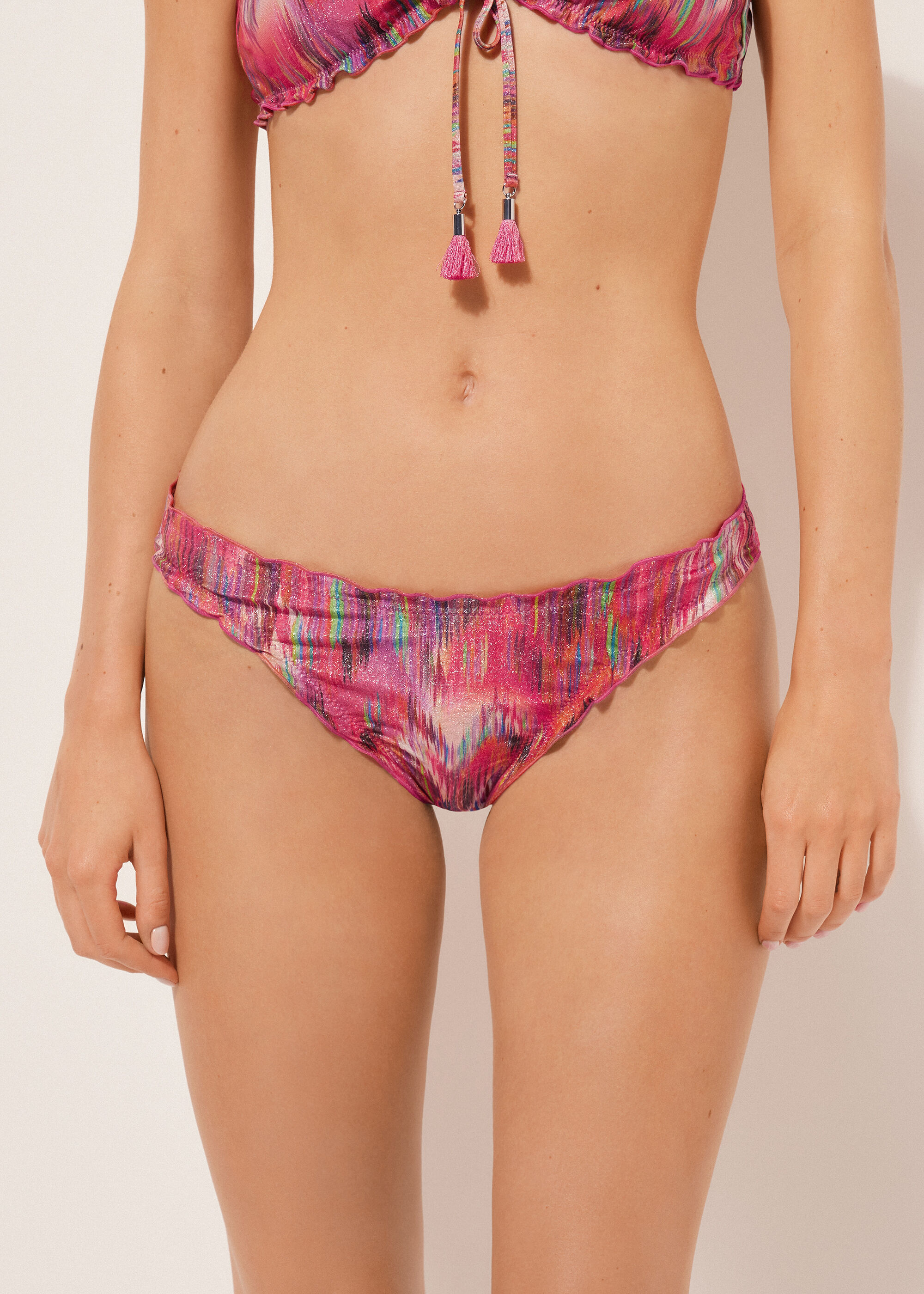 Bikini Bottoms Multicolor Ethnic