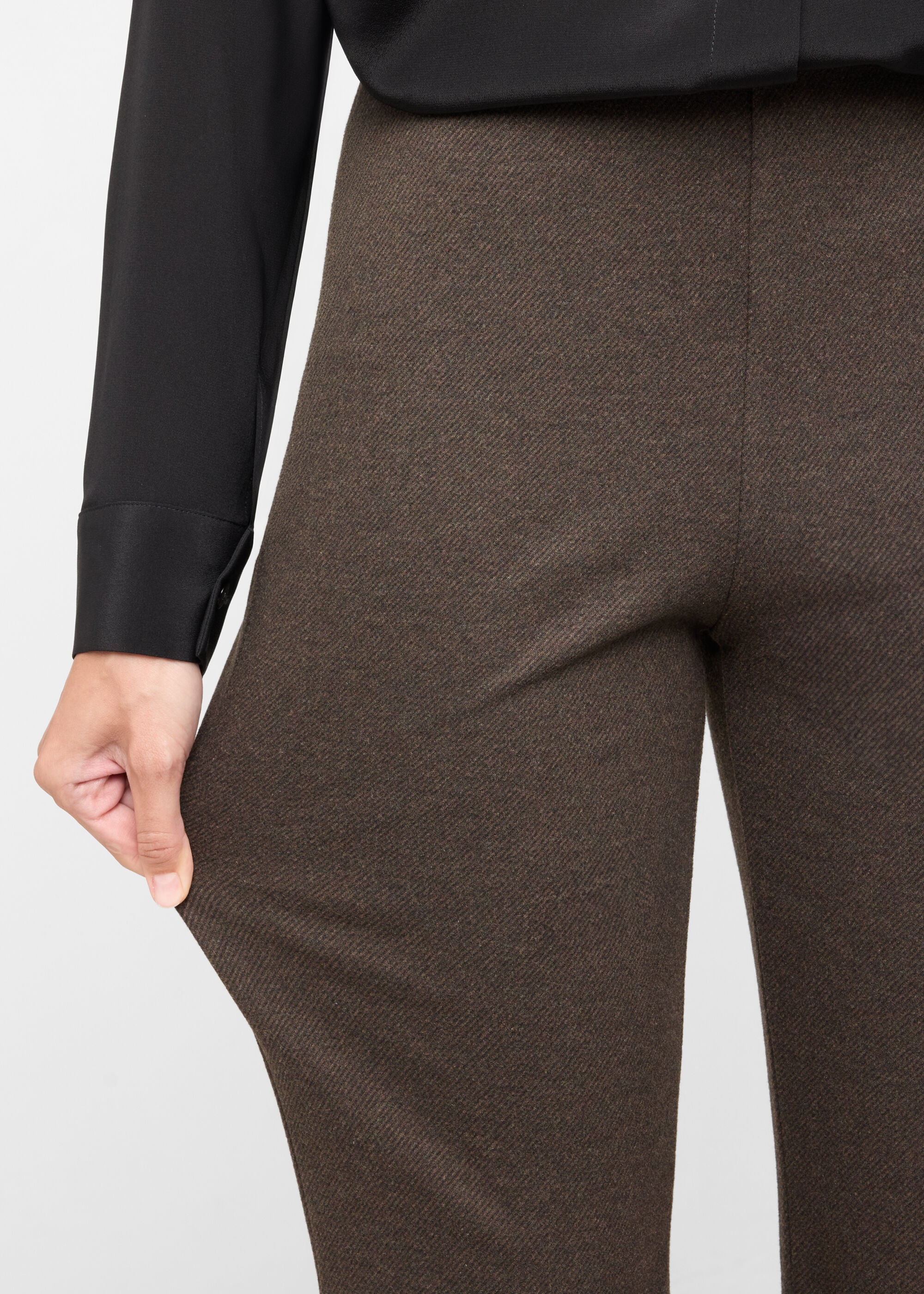 Flare Broek Soft Touch