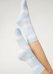 Korte Sokken met Tie Dye-Patroon