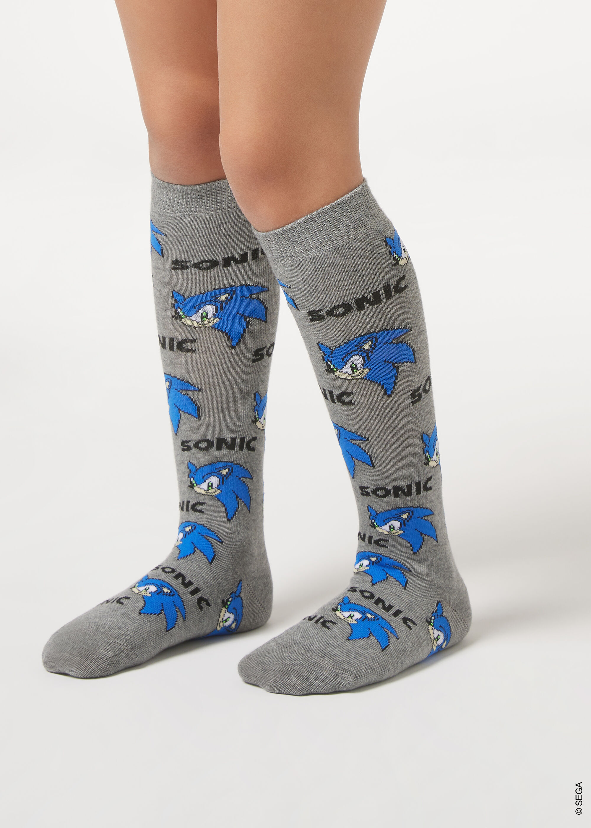 Kids’ Sonic Long Socks