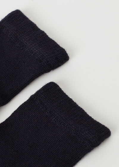 Kurze Socken mit Cashmere für Babys