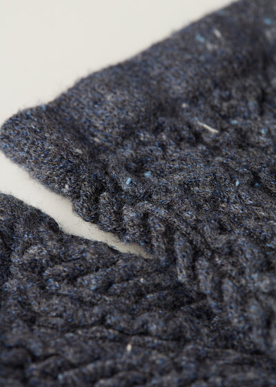 Slub Cotton Short Socks