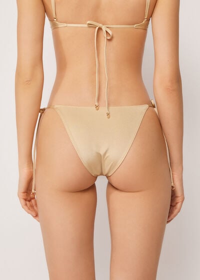 Tie Bikini Bottoms Minimal Fit