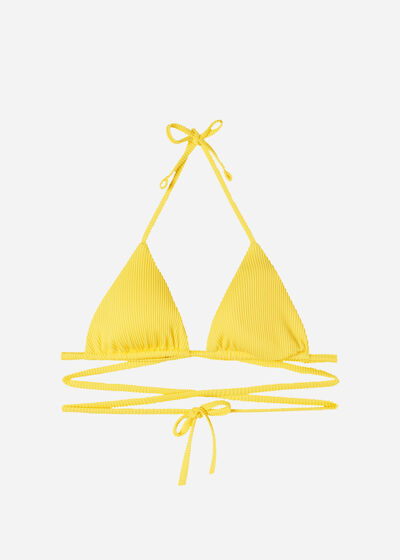 Triangle Slide String Swimsuit Top New York