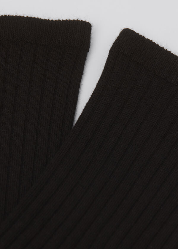 Ribbed Short Socks