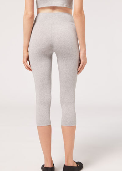 Leggings capri de algodón supima