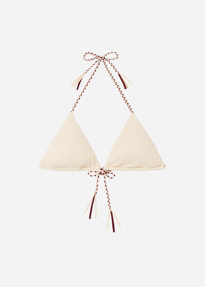 Triángulo Rellenos Extraíbles Bikini 3D Cachemire Twist