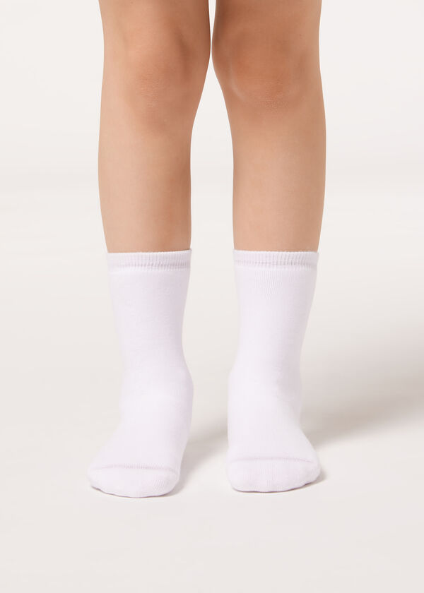 Chaussettes en tissu éponge de coton pour enfant