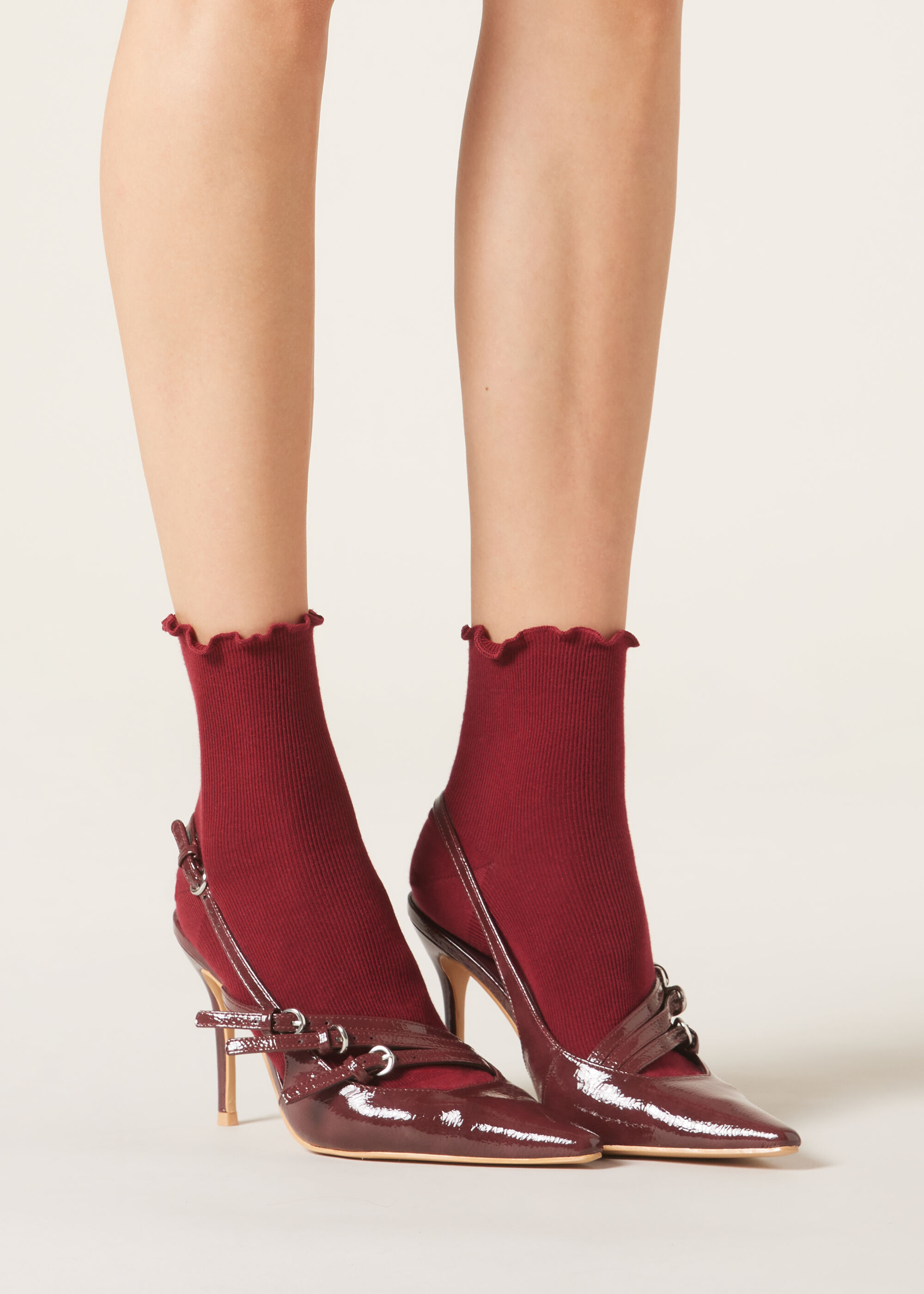 Socken in Rippstrick
