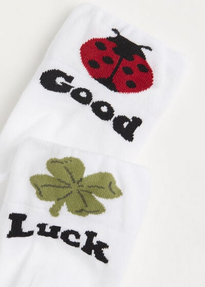 Kurze Socken Good Vibes für Mädchen