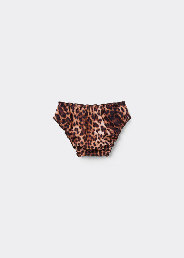Bikini Bottoms Girls’ Classic Animalier