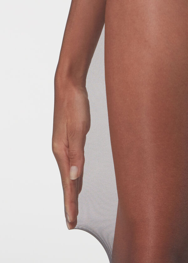 Halbtransparente Strumpfhose 40 Denier