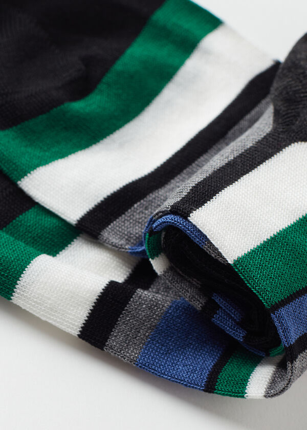 Men’s Colourful Striped Crew Socks