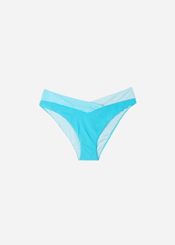 Colour Block Bikini Bottoms Azzorre