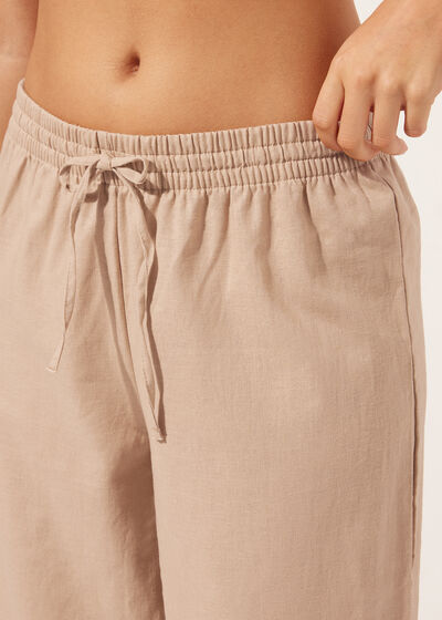 Cotton and Linen Pants